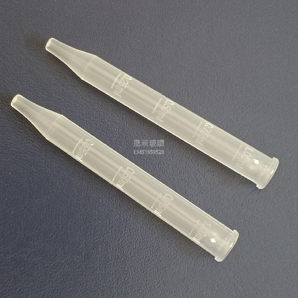 7*65mm 尖頭塑料滴管帶刻度  產(chǎn)品編號(hào)：SZDP-65-1