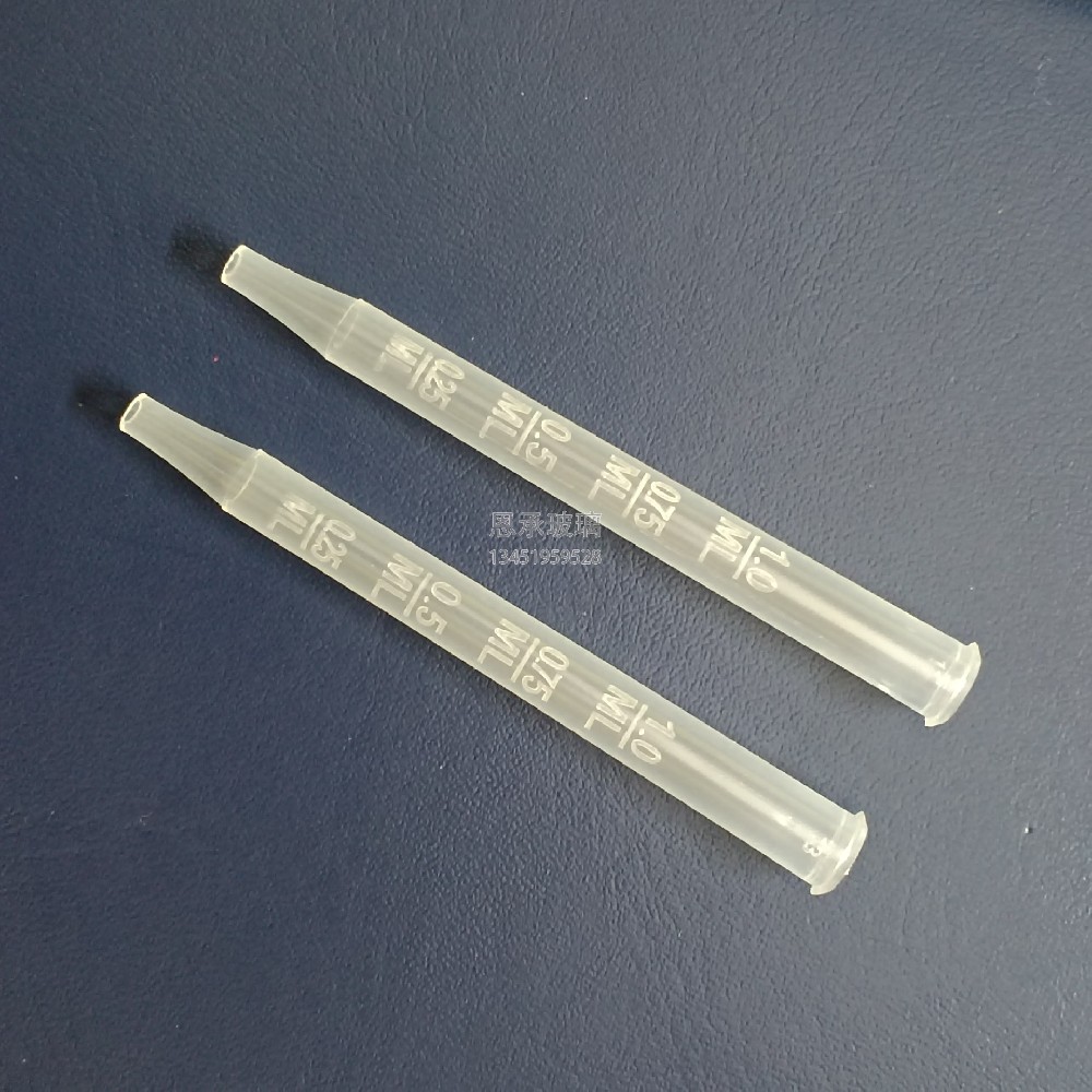 7*77.5mm 尖頭塑料刻度滴管  產(chǎn)品編號(hào)：PLSDP-77.5-1